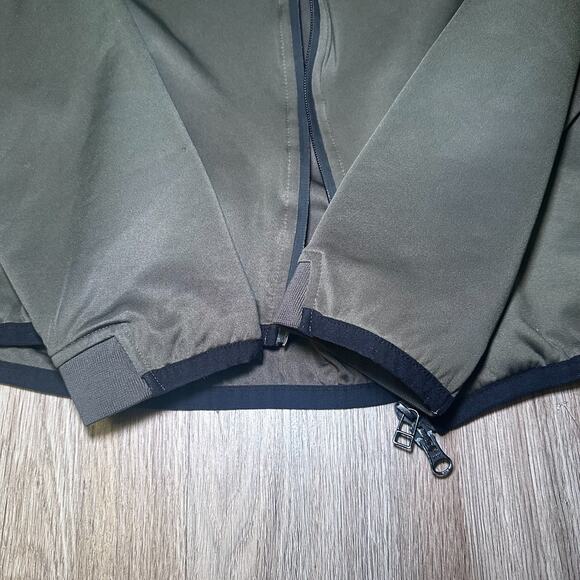 OVO October’s Very Own Softshell Hoodie Jacket Men’s L Olive Green Made in Canad - Picture 6 of 7